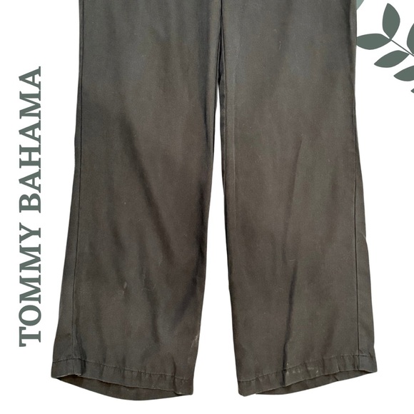 Tommy Bahama Black Tencel Wide-Leg Pants | Relaxed Fit | Size 10 - Picture 5 of 6